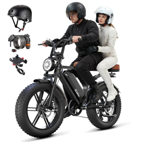 TS TST GRP X6 Electric Bike 1500W Peak 48V 15Ah 65-Mile Range 20" Fat Tire Dual Suspension
