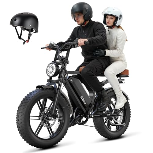 TS TST GRP X6 Electric Bike 1500W Peak 48V 15Ah 65-Mile Range 20" Fat Tire Dual Suspension