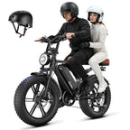 TS TST GRP X6 Electric Bike 1500W Peak 48V 15Ah 65-Mile Range 20" Fat Tire Dual Suspension