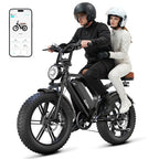 TS TST GRP X6 Electric Bike 1500W Peak 48V 15Ah 65-Mile Range 20" Fat Tire Dual Suspension