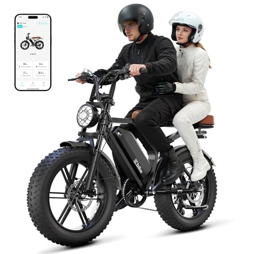 TS TST GRP X6 Electric Bike 1500W Peak 48V 15Ah 65-Mile Range 20" Fat Tire Dual Suspension