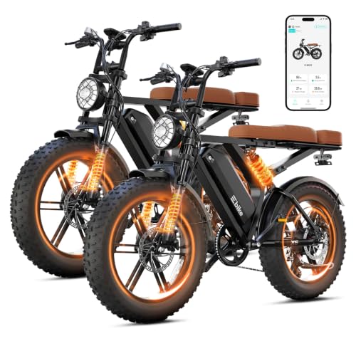 TS TST GRP X6 Electric Bike 1500W Peak 48V 15Ah 65-Mile Range 20" Fat Tire Dual Suspension