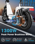 INSDRGN C14 PRO Electric Scooter with Seat for Adults