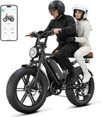 TS TST GRP X6 Electric Bike 1500W Peak 48V 15Ah 65-Mile Range 20" Fat Tire Dual Suspension