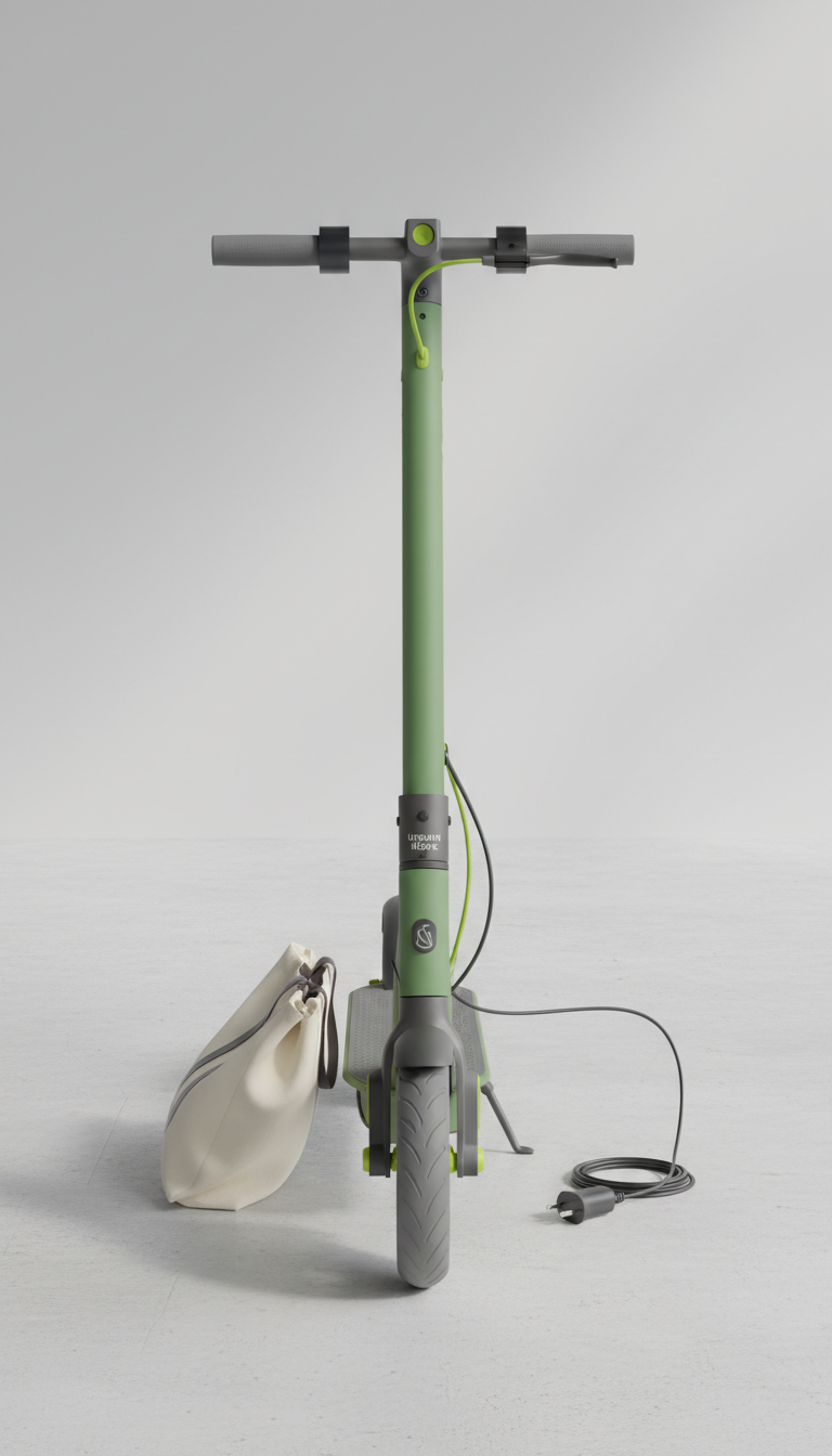 Urban Move Electric Scooter With Foldable Frame